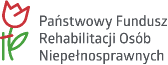 Baner Logo Państwowy Fundusz Rehabilitacji Os&oacute;b Niepełnosprawnych