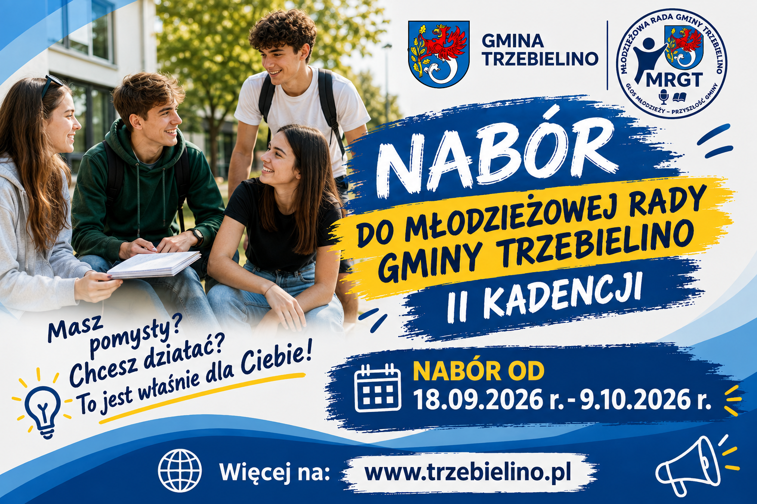 Nab&oacute;r do Młodzieżowej Rady Gminy Trzebielino