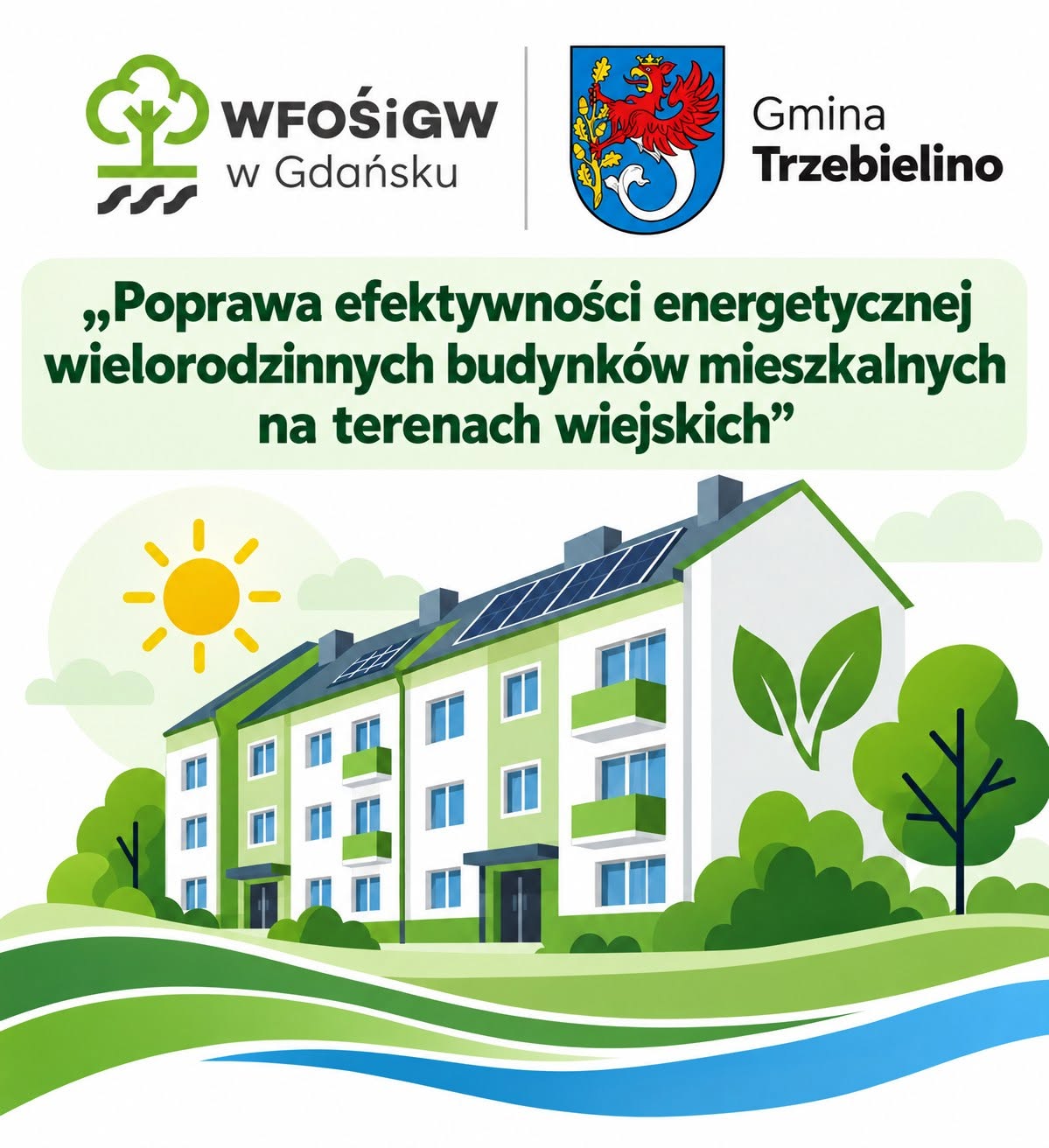 Plakat termomodernizacja lokali