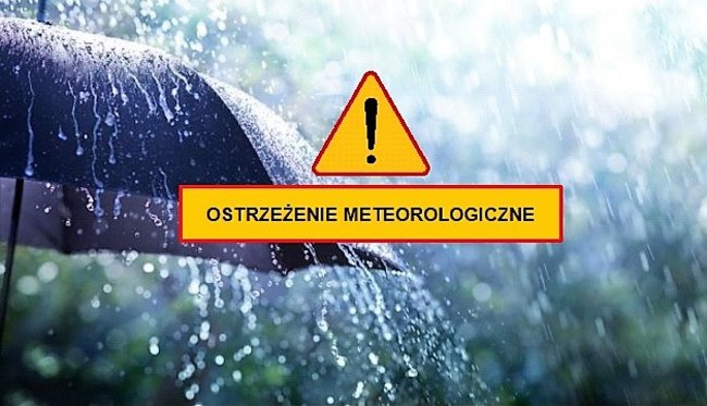 Intensywne opady deszczu