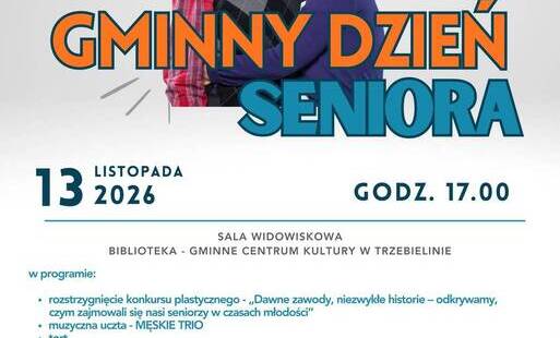 Plakat Gminny dzień Seniora