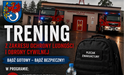 plakat trening obrony cywilnej